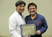 ロサンゼルスにて(国際インプラント学会会長 Dr.モイ)