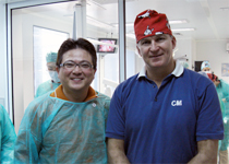 Dr.マロに師事（リスボン）