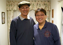 ロサンゼルスにて(UCLA歯学部長)